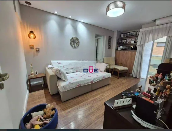 Imagem Apartamento com 3 dormitórios à venda, 144 m² por R$ 1.150.000 - Boqueirão - Santos/SP