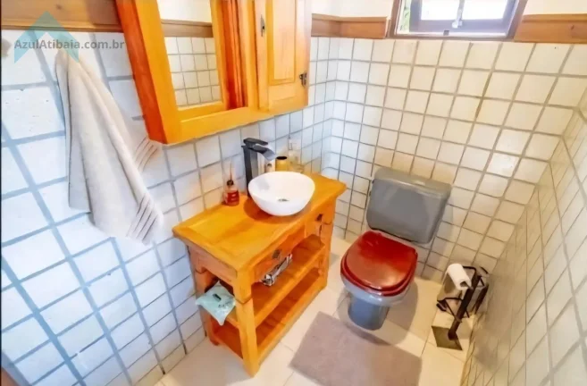 Imagem Casa estilo chacara em condomínio venda Atibaia SP