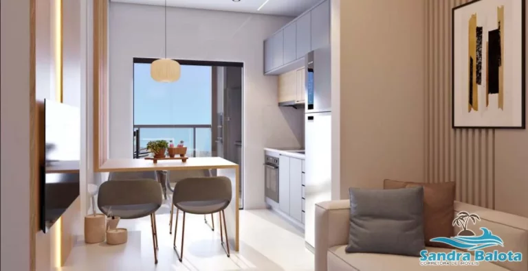 Imagem Apartamentos de 1 dormitório e 2 dormitórios/Perequê Açú