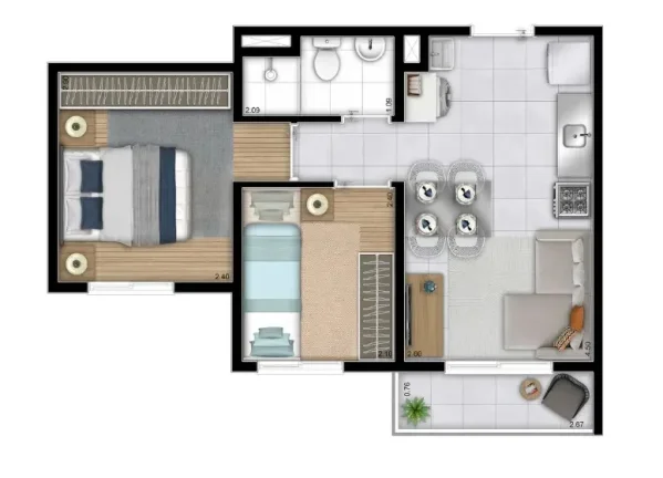 Imagem Apartamento com 27m2, 1 dormitório à venda ou locação na Barra Funda, São Paulo
