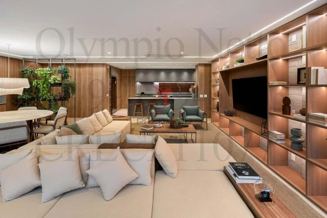 Imagem Apartamento no Brooklyn,Mobiliado Porteira fechada.3 Suites, 3 Vagas de Garagem