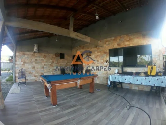 Imagem Adriano Carpes Imóveis vende - Casa com dois dormitórios, sendo uma suíte, com piscina no Bairro Nossa Senhora de Fatima em Penha -SC
