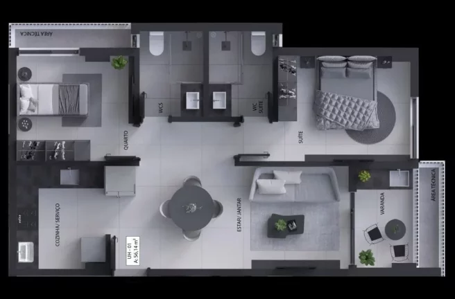 Imagem Brooklin Residencial: Conforto e Modernidade no Aeroclube, João Pessoa