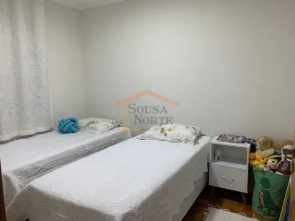 Imagem Apartamento com 70m², dispõe de 2 dormitórios, 2 banheiros, sendo um deles de serviço, sala para...