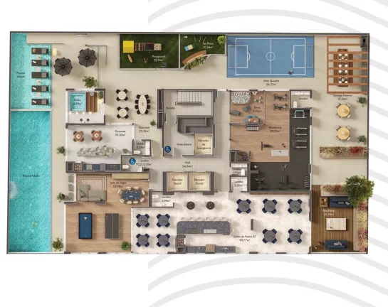 Imagem Ocean Coast - Apartamento à venda no bairro Perequê - Porto Belo/SC