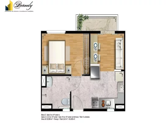 Imagem Apartamento a venda no Brás