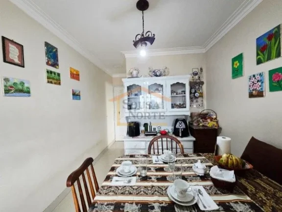 Imagem Apartamento com 49,6 m², composto por 2 dormitórios, sala para dois ambientes, varanda, cozinha, l...