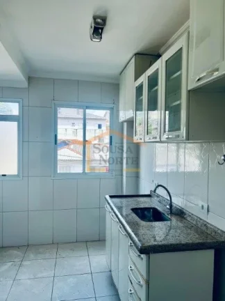Imagem Charmoso apartamento, 44m², 2 aconchegantes dormitórios, sala 2 ambientes, sacada, cozinha com arm...