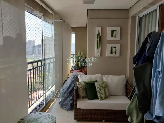 Imagem APARTAMENTO A VENDA NO BROOKLIN, PRÓXIMO AO SHOOPING MORUMBI. *AREA 94M2 *SALA COM 3 AMBIENTES *AR ...