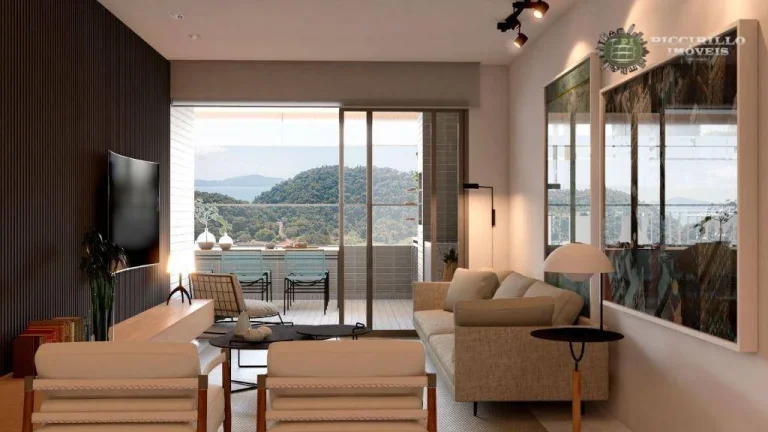 Imagem Apartamento com 3 dormitórios à venda, 108 m² por R$ 1.154.479,07 - Canto do Forte - Praia Grande/SP
