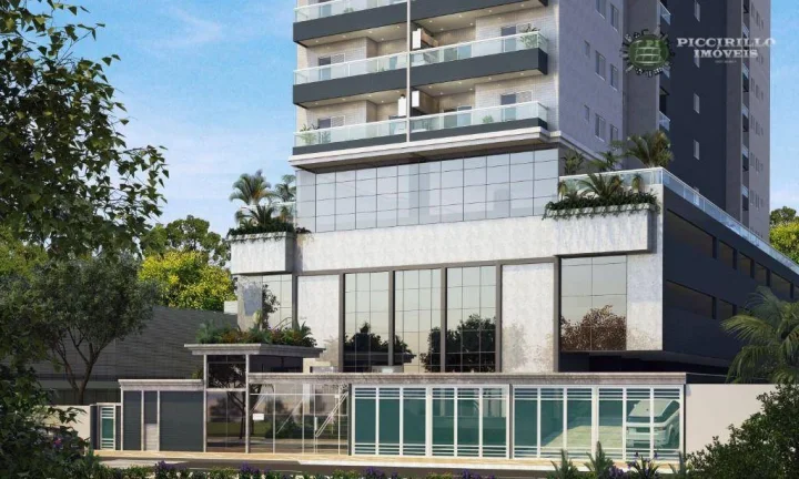 Imagem Apartamento com 2 dormitórios à venda, 58 m² por R$ 537.600,00 - Vila Guilhermina - Praia Grande/SP