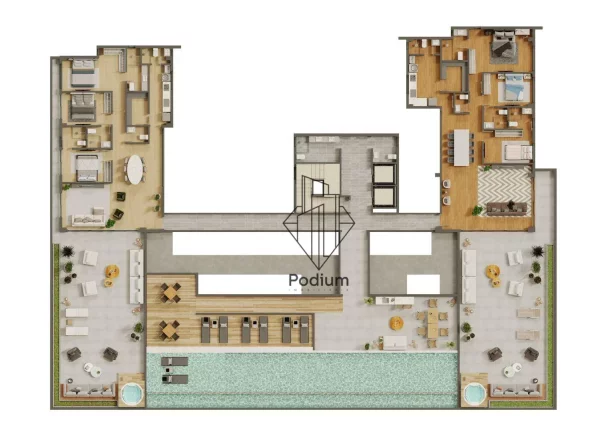 Imagem Apartamento com varanda/sacada a 78m da praia do poço/Cabedelo. - AP1537