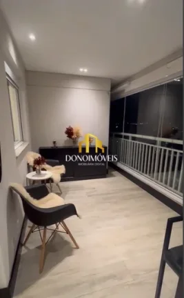 Imagem Apto 94m andar alto, vista livre, Cond Trilogy Centro SBC