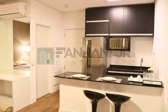 Imagem Apartamento para locação na Vila Olímpia, São Paulo-SP: 1 quarto, 1 suíte, 1 sala, 1 banheiro, 2 vagas, 68m². Venha conferir!