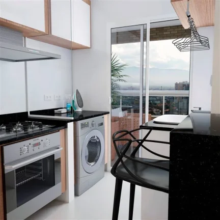 Imagem APARTAMENTO COM 47.57 m² - BOQUEIRAO - PRAIA GRANDE SP