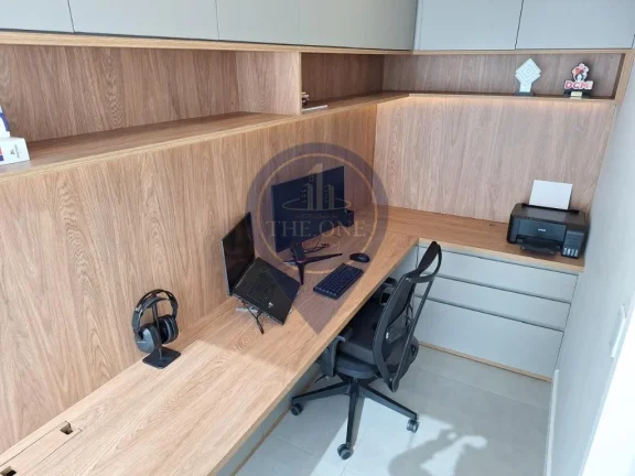 Imagem Apartamento de alto padrão à venda no Brooklin Novo, São Paulo-SP: 3 quartos, 3 suítes, 2 salas, 4 banheiros, 2 vagas.