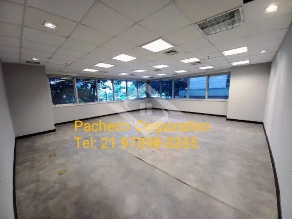 Imagem Centro Alugo Andar 869m2 no City Tower, saída do Metro da Carioca