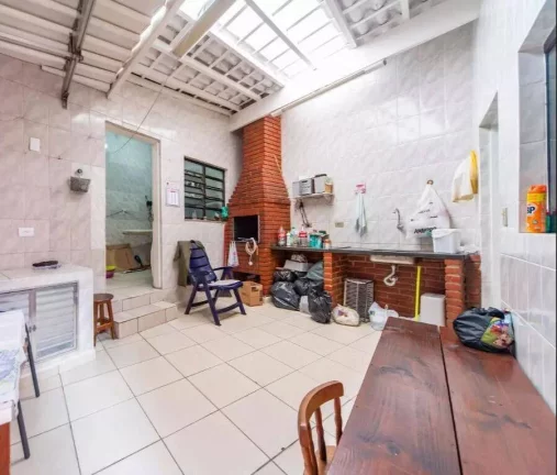 Imagem Sobrado com 3 dormitórios para alugar, 280 m² por R$ 3.350/mês - Vila Curuçá - Santo André/SP