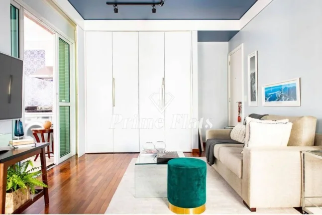 Imagem Flat disponível para locação no Estanconfor Villa Olímpia, com 60m², 2 dormitórios e 1 vaga