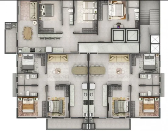Imagem ULTIMAS UNIDADES 3 QUARTOS SENDO 1 SUITE A 250 METROS DA PRAIA DO GRAVATÁ