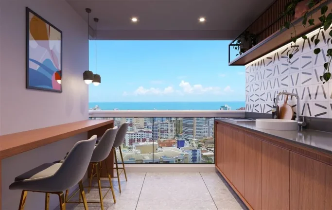 Imagem APARTAMENTO COM 74.63 m² - GUILHERMINA - PRAIA GRANDE SP