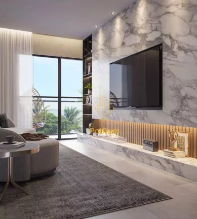 Imagem Apartamentos com varanda / sacada gourmet a beira mar da praia de Manaíra - AP1049