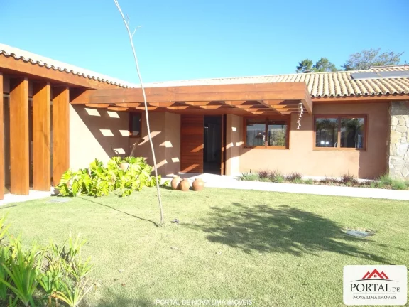 Imagem Casa de 4 quartos, alto luxo para locação, apenas 1 pavimento, você e sua família que tem bom gosto vão adorar!