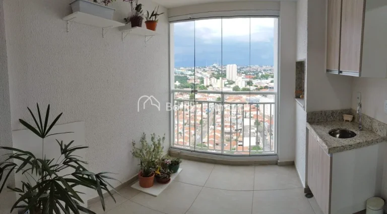 Imagem Lindo apartamento com 3 quartos sendo 1 suíte. A sala ampla, banheiros com box de vidro. Sacada gou...