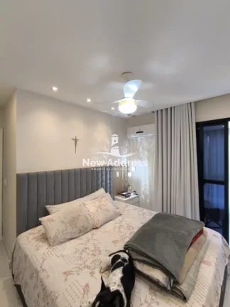 Imagem Apartamento 3 quartos todo em marcenaria na quadra do mar de Jardim Camburi - Vitória