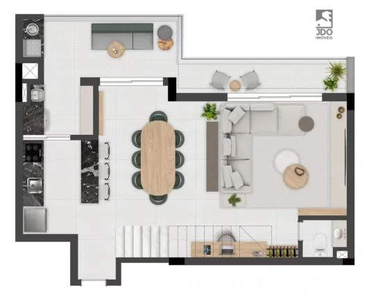 Imagem Cobertura Duplex a Venda no bairro Água Verde - Curitiba, PR