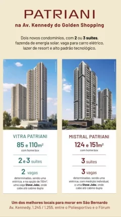 Imagem Apartamento para Venda em São Bernardo do Campo / SP no bairro Jardim do Mar