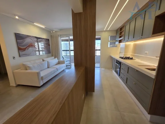 Imagem Apartamento na Guilhermina em Praia Grande Mobiliado e Decorado