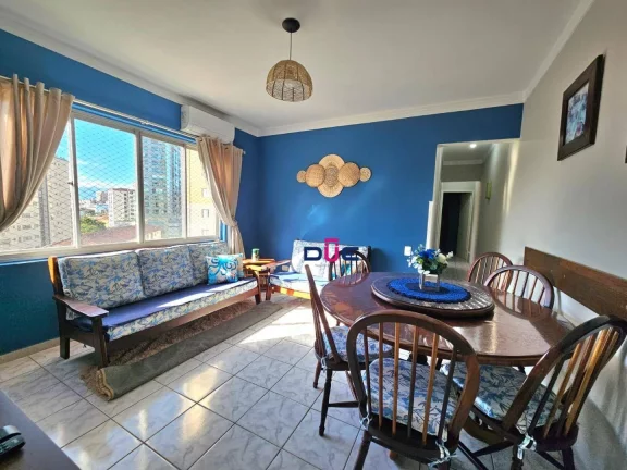 Imagem Apartamento 2 Quartos, 1 Vaga Demarcada - Gonzaga - Santos - SP