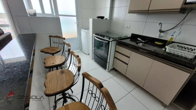 Imagem Apartamento com 2 dormitórios à venda, 70 m² por R$ 480.000,00 - Jardim Imperador - Praia Grande/SP