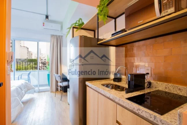 Imagem Apartamento Studio Mobiliado à venda de 24m² na Alameda Ribeiro da Silva