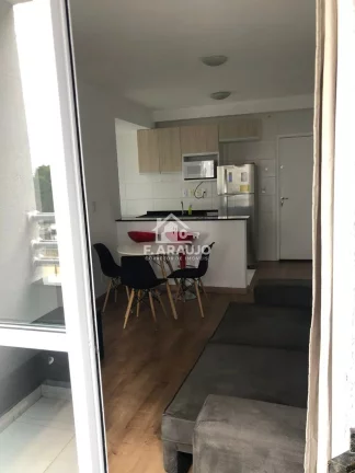 Imagem Apartamento para Locação no Alpha Club em Votorantim-SP: 2 Quartos, 1 Suíte, 2 Salas, 2 Banheiros, 2 Vagas - 57m².