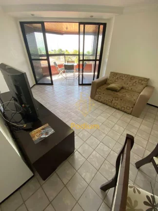 Imagem Apartamento com varanda/sacada e vista para o mar em Areia Dourada/Cabedelo - AP1340