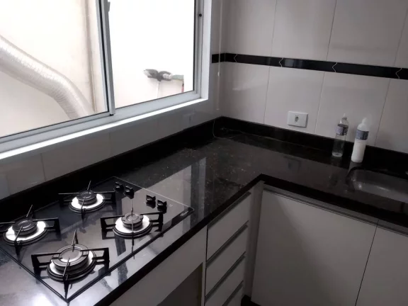 Imagem Sobrado com 3 dormitórios para alugar, 114 m² por R$ 3.100/mês - Vila Pires - Santo André/SP