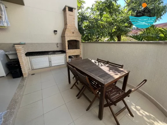 Imagem Juquehy Casa para Alugar Temporada com 3 dormitórios, 1 suíte, 350m da praia - Acomodação máx. 8 pessoas | Juquehy Imobiliária