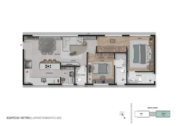 Imagem Vetro - Apartamento à venda no bairro São Lucas - Belo Horizonte/MG