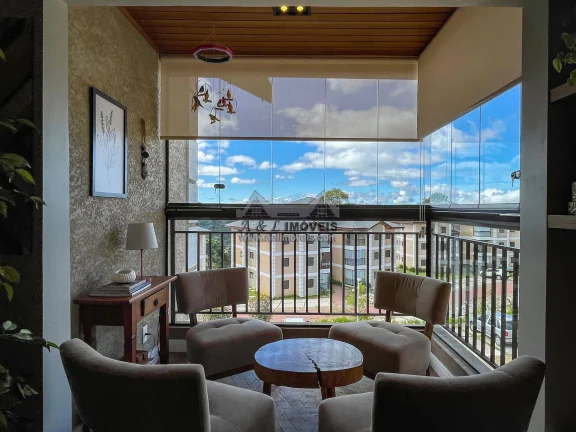 Imagem Apartamento em Campos do Jordão com Vista para a Pedra do Baú