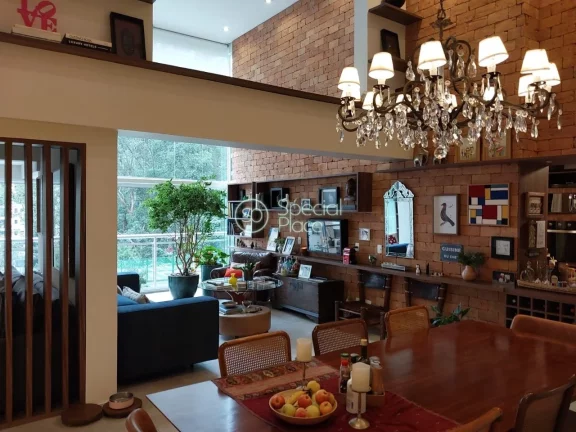 Imagem Ótimo apto à venda no Panamby ?Panamby - Área 164m² - Living com pé direito duplo para dois amb...