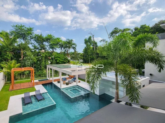 Imagem Belíssima casa no Golf 17 à venda com 5 Dormitórios 5 Suítes 511 m² - Riviera de São Lourenço - Bertioga SP