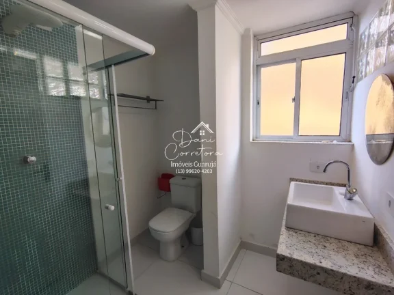 Imagem Imperdível: Apartamento à Venda em Guarujá-SP, Pitangueiras - 2 quartos, 2 salas, 2 banheiros, 1 vaga, 82m²