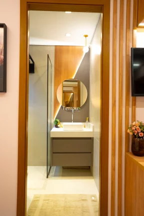 Imagem Lake House Residence - Apartamento Alto Padrão, Parque Amazonia, vista livre, andar alto, 3 Suítes