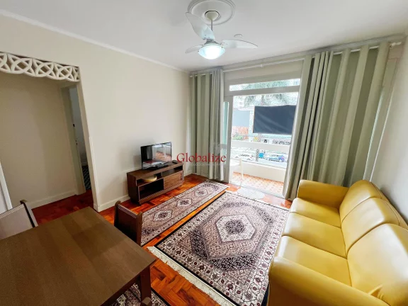 Imagem Apartamento com 3 dormitórios com vista livre, garagem suficiente, salão de festas no bairro do Gonzaga em Santos por R$ 620.000,00