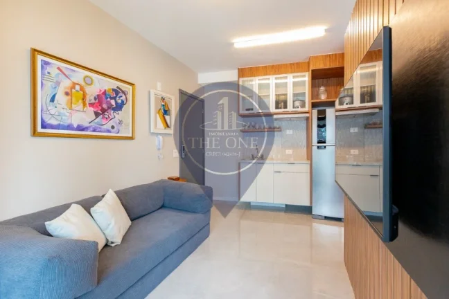 Imagem Apartamento à venda em Indianópolis, São Paulo - 1 quarto, 1 suíte, 1 sala, 1 banheiro, 1 vaga, 42m² de área.