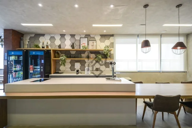 Imagem Apartamento decorado Z Pinheiros andar alto vista livre