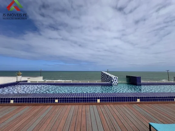 Imagem Oportunidade única: Apartamento à venda em Jaboatão dos Guararapes-PE, Piedade - 1 quarto Mobiliado