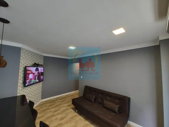 Imagem Oportunidade Única! Apartamento a 300 metros do Mar no Canto do Forte, Praia Grande, Mobiliado, R$330MIL